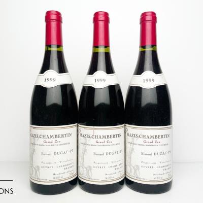 MAZIS CHAMBERTIN 1999 - Dugat Py - 3 Bottles