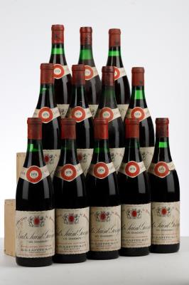 NUITS ST GEORGES LES CHAIGNOTS 1974 - Lafite - 12 Bottles