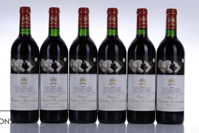 MOUTON ROTHSCHILD 1986 - Mc - 6 Bottles - Owc 12