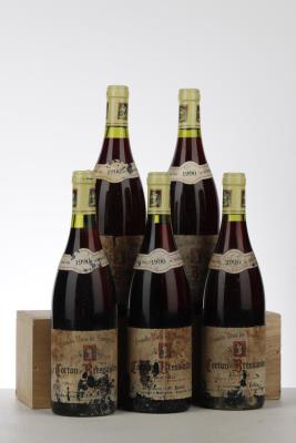 CORTON BRESSANDES 1990 - G. Prieur - 5 Bottles