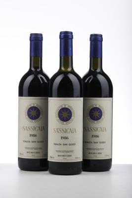 SASSICAIA 1986 - Tenuta San Guido - 3 Bottles