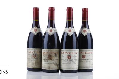 NUITS ST GEORGES LES PORETS ST GEORGES 1997 - Faiveley - 4 Bottles