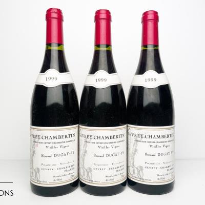 GEVREY CHAMBERTIN 1999 - Dugat Py - 3 Bottles