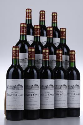 PONTET CANET 1986 - 12 Bottles - Owc 12