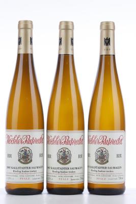 KALLSTADTER SAUMAGEN RR RIESLING AUSLESE TROCKEN 2007 - Koehler Ruprecht - 3 Bottles