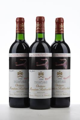 MOUTON ROTHSCHILD 1990 - Mc - 3 Bottles