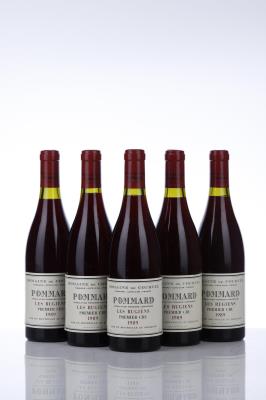 POMMARD LES RUGIENS 1989 - De Courcel - 5 Bottles