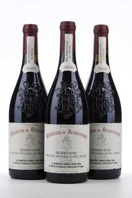 CHATEAUNEUF DU PAPE BEAUCASTEL 1998 - Beaucastel - 3 Bottles