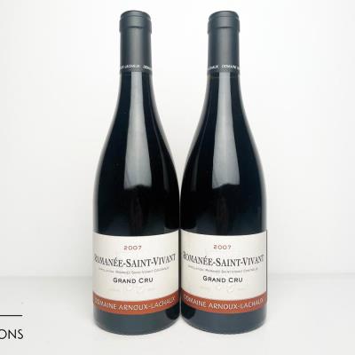 ROMANEE ST VIVANT 2007 - Arnoux Lachaux - 2 Bottles