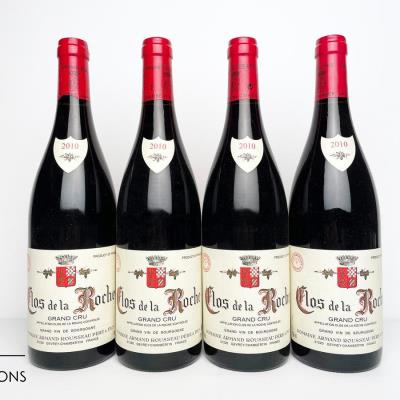 CLOS DE LA ROCHE 2010 - Armand Rousseau - 4 Bottles