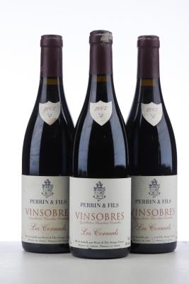 VINSOBRES LES CORNUDS 2007 - Perrin - 3 Bottles