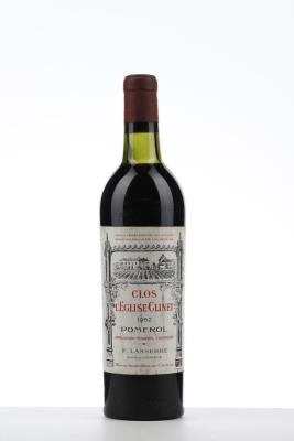 EGLISE CLINET 1952 - Mc - 1 Bottle