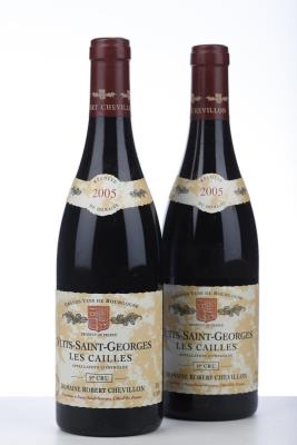 NUITS ST GEORGES LES CAILLES 2005 - Robert Chevillon - 2 Bottles