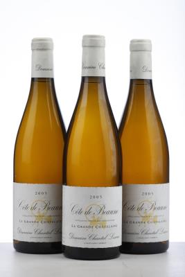 COTE DE BEAUNE BLANC LA GRANDE CHATELAINE 2005 - Chantal Lescure - 3 Bottles