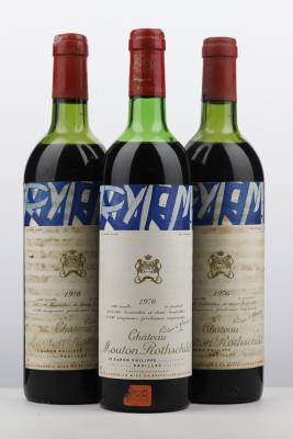 MOUTON ROTHSCHILD 1976 - Mc - 3 Bottles