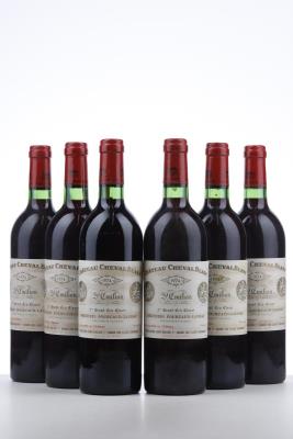 CHEVAL BLANC 1974 - Mc - 6 Bottles