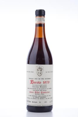 BAROLO CASCINA MASANTE CAVALIERI DEL TARTURFO 1979 - Aldo Conterno - 1 Bottle