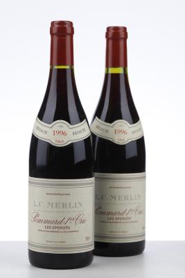 POMMARD LES EPENOTS 1996 - L.C. Merlin - 2 Bottles