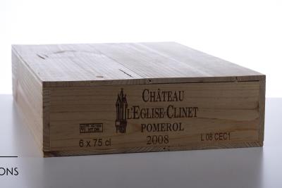 EGLISE CLINET 2008 - 6 Bottles - Owc 6