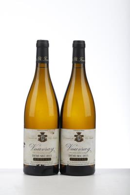 VOUVRAY DEMI SEC DOMAINE DU CLOS NAUDIN 2015 - Philippe Foreau - 2 Bottles