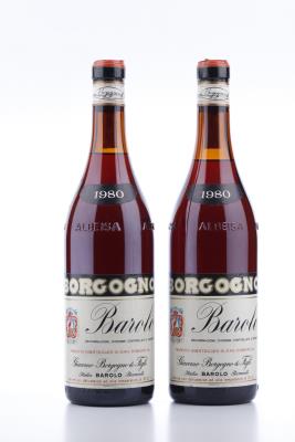 BAROLO 1980 - Giacomo Borgogno - 2 Bottles