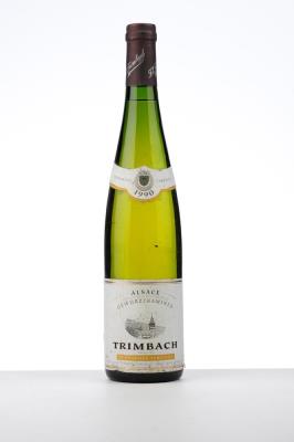 GEWURZTRAMINER VENDANGES TARDIVES 1990 - Trimbach - 1 Bottle