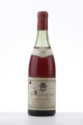 CHAMBOLLE MUSIGNY DERRIERE LA GRANGE 1973 - Louis Remy - 1 Bottle
