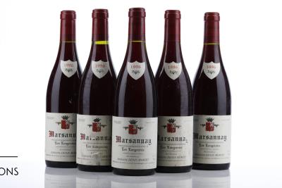 MARSANNAY LES LONGEROIES 1996 - Denis Mortet - 5 Bottles