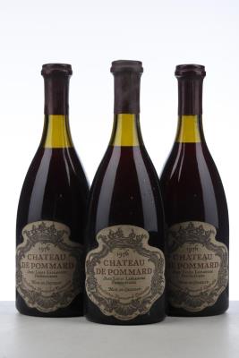 CHATEAU DE POMMARD 1976 - Laplanche - 3 Bottles
