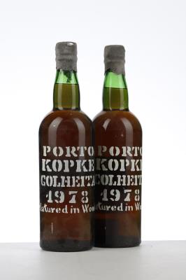 KOPKE COLHEITA PORT 1978 - Kopke - Bottled in 1997 - 2 Bottles