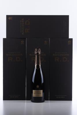 BOLLINGER R.D. 2002 - Bollinger - Disgorged 05/2017 - 4 Bottles - Oc 1