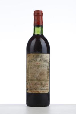 BALESTARD LA TONNELLE 1979 - Mc - 1 Bottle