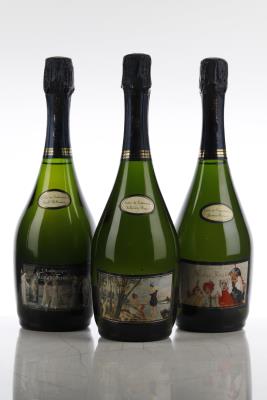 NICOLAS FEUILLATTE CUVEE DU CENTENAIRE ASSORTIMENT 1988/1991/1994 - Nicolas Feuillate - Delvaux / Rops / Ensor - 1 Bottle - Owc 3