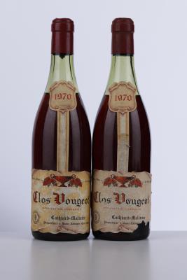 CLOS VOUGEOT 1970 - Cathiard Molinier - 2 Bottles