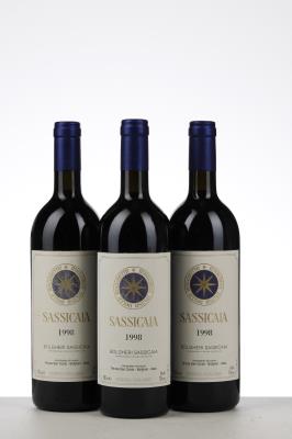SASSICAIA 1998 - Tenuta San Guido - 3 Bottles
