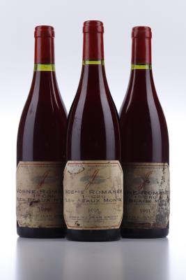 VOSNE ROMANEE LES BEAUX MONTS 1991 - Jean Grivot - 3 Bottles