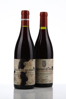CHAMBOLLE MUSIGNY LES AMOUREUSES 1997 - Comte de Vogue - 2 Bottles