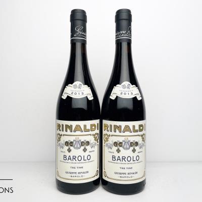 BAROLO TRE TINE 2013 - Giuseppe Rinaldi - 2 Bottles