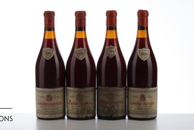 LATRICIERES CHAMBERTIN 1959 - Faiveley - De Brabandere - 4 Bottles