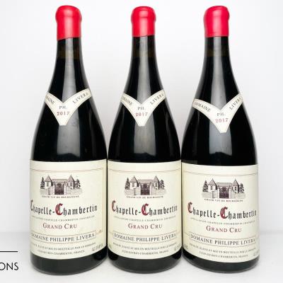 CHAPELLE CHAMBERTIN 2017 - Philippe Livera - 3 Magnums