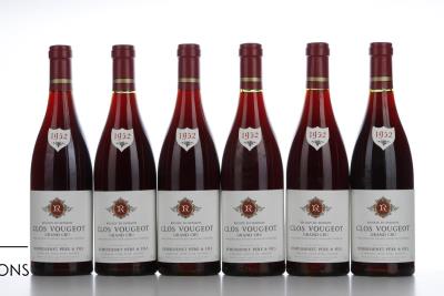CLOS VOUGEOT Remoissenet Pere et Fils 1952 - 6 Bottles