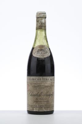 CHAMBOLLE MUSIGNY LES AMOUREUSES RESERVE DU BASTION DES DAMES 1949 - Patriarche - 1 Bottle