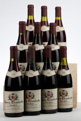 GEVREY CHAMBERTIN CLOS PRIEUR 1988 - Charles Mortet - 10 Bottles