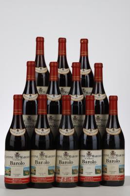BAROLO 1977 - Marchesi di Barolo - 12 Bottles