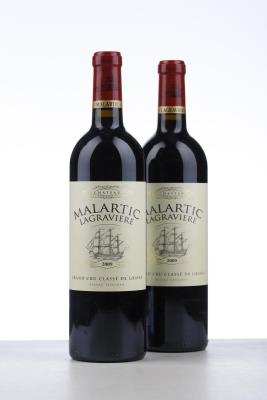 MALARTIC LAGRAVIERE 2009 - Mc - 2 Bottles