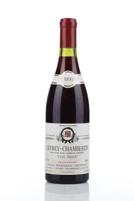 GEVREY CHAMBERTIN CLOS PRIEUR 1990 - Harmand Geoffroy - 1 Bottle