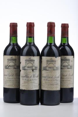 LEOVILLE LAS CASES 1986 - Mc - 4 Bottles