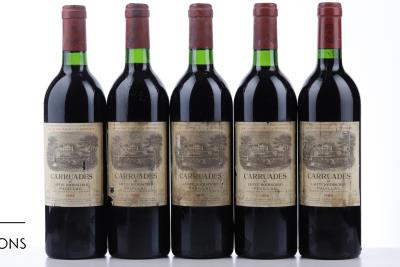 CARRUADES DE LAFITE ROTHSCHILD 1986 - 9 Bottles