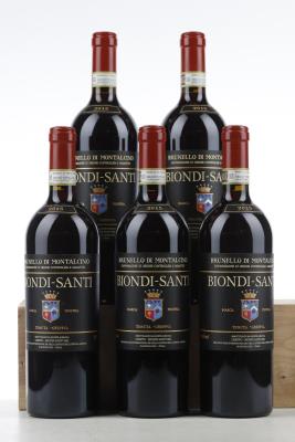 BRUNELLO DI MONTALCINO IL GREPPO 2015 - Biondi Santi - 5 Bottles