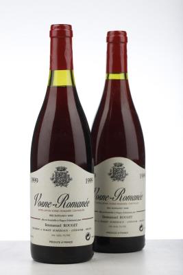 VOSNE ROMANEE 1999 - Emmanuel Rouget - 2 Bottles